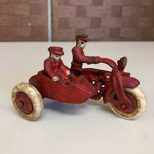 【希少品】Xonex Harley-Davidson Metal Motorcycle and Sidecar with Passenger 1997 ハーレーダビッドソン サイドカー フィギュア