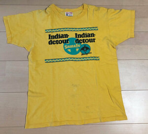 リアルマッコイズ /イエロー/半袖Tシャツ/Indian detour