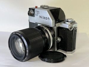 ★実用品★ ニコン NIKON F 中期 フォトミック / Ai-s ZOOM NIKKOR 35-105mm F3.5-4.5 ★シャッター、セルタイマーOK プリズム綺麗★#09216