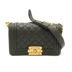 シャネル 2101218192438 ブランドオフ CHANEL レザー ショルダーバッグ レザー 中古 レディース