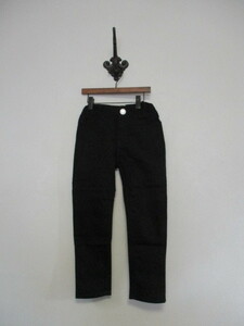 NAVYNATURAL黒パンツ サイズ120（USED）92320②