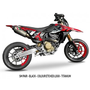 ※車検対応 DUCATI HYPERMOTARD 698 2024～2025 AUSTINRACING スリップオンマフラー オースティンレーシング