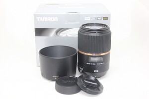 TAMRON 単焦点マクロレンズ SP 90mm F2.8 Di MACRO 1:1 VC USD ニコン用 フルサイズ対応 F004N #0093-739