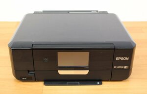 ◇現状品◇ EPSON エプソン EP-807AB インクジェット複合機 2014年製 本体のみ キズ、スレ ※簡易ノズルチェック〇（2746433)