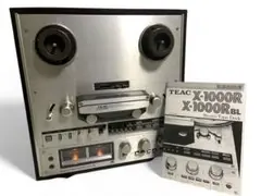 ☆外観美品/現状品　X-1000R TEAC オープンリールデッキ