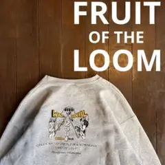 レア【FRUIT OF THE LOOM フルーツオブザルーム】スウェットシャツ