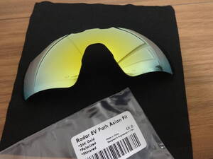 POLARIZED刻印入り！★ レーダーEV パス アジアンフィット用 カスタム偏光 レンズ Radar EV Path OO9275 24K GOLD Color polarized