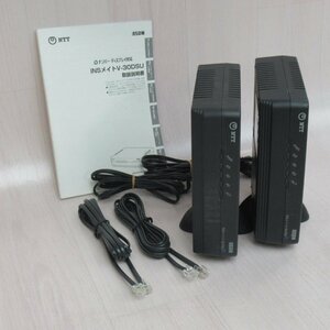 ▲NTT INSメイトV-30DSU (2台セット) ISDN ターミナルアダプタ 取説付き 保証有 ZU1 16174#