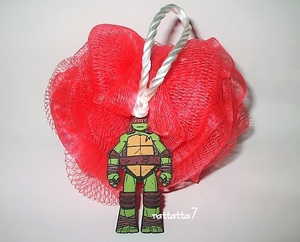 ☆Teenage Mutant☆Ninja Turtles☆Raphael☆ティーンエイジ・ミュータント・ニンジャ・タートルズ☆ラファエル☆ボディスポンジ☆忍者