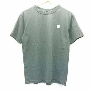 ◇ THE NORTH FACE ザノースフェイス クルーネック ワンポイント 半袖 Tシャツ L ブラック レディース E