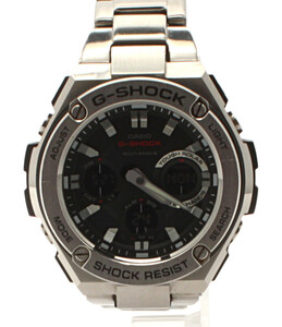 カシオ 腕時計　 G-STEEL GST-W110D-1AJF G-SHOCK ソーラー ブラック メンズ CASIO