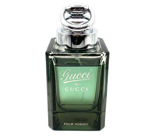 ★グッチ香水・GUCCI BY GUCCI POUR HOMME グッチ バイ グッチ プールオム EDT. 90ml SPRAY Ⅲ・★展示USED/残量約95%/約86ml/箱無/極美品