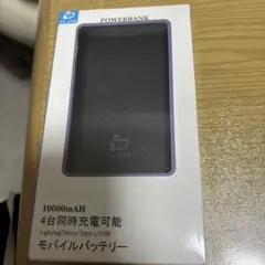 SLUB 10000mAh モバイルバッテリー SLUB-PB2020