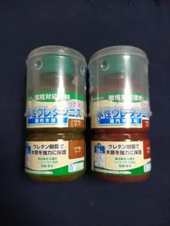 【新品未使用】水性ウレタンニス チーク ローズ 130ml つや消し ワシン