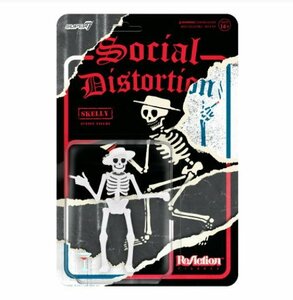 ★ソーシャル ディストーション Re Action フィギュア Social Distortion SKELLY Super7 パンク TOY 人形 USHC ハードコア