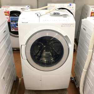 ■●【同梱不可】【らくらくC】中古品 HITACHI 日立 BD-SV120HL 電気洗濯乾燥機 組込型 12kg/6kg 右開き ホワイト 2023年製