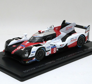 SPARK スパーク 1/43 TS050 HYBRID / 2017 ル・マン出場車 #8　トヨタTS050　アシェット ル・マン24時間レースコレクション 75号