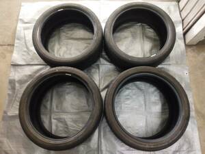  ブリヂストン ポテンザ S001　225/40R19 ×2本　255/35R19 ×2本　タイヤ　4本セット　/　HANYO-T123