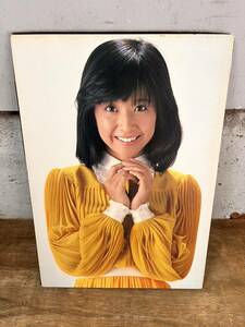 大場久美子 木製パネル アイドル 昭和レトロ ポスター 57×40cm 現状品