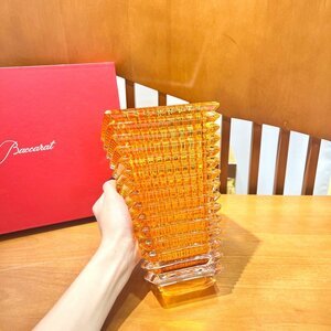 Baccarat バカラ EYE アイ クリスタルガラス 花瓶 箱付き 新品　クリスタル 色豊富　M 4612