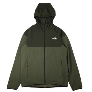 未使用品 THE NORTH FACE ザ・ノース・フェイスエイペックスフレックスフーディ NP72381 ニュートープ M