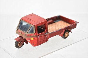 希少 旧バンダイ ブリキ マツダ オート三輪 トラック フリクションカー 約17cm[萬代屋][BC][BANDAI][ビンテージ][昭和レトロ][当時物]