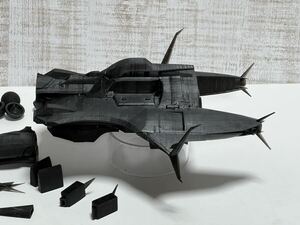 ジャンク品　グワダン　40cm程度　ガンダム戦艦スクラッチ品　分割変更