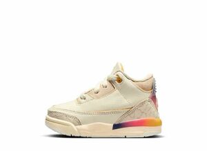 J Balvin Nike TD Air Jordan 3 Retro SP "Sunset" 16cm FN0347-901