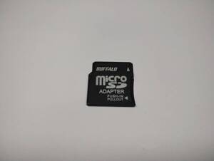 microSD→miniSD　変換アダプター　BUFFALO　認識確認済み　メモリーカード　ミニSDカード　マイクロSDカード