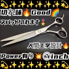 パワフルに切れる理美容師サロン仕様シザーカットバサミ✨トリマートリミングペット可