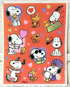 即決 レア 貴重 ホールマーク ピーナッツ シール/Hallmark Peanuts Snoopy Sticker/ウッドストック Woodstock/占い/ポイント消化/送料120円