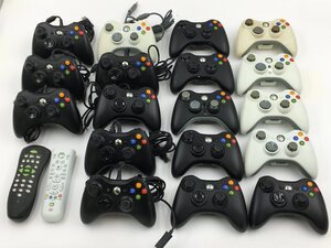 ♪▲【Microsoft マイクロソフト】XBOX コントローラー 20点セット まとめ売り 0117 6