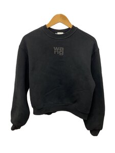 Alexander Wang◆スウェット/XXS/コットン/BLK/無地/4cc3221360//