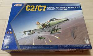 未組立　プラモデル　その3　KINETIC/キネティック　クフィル C2/C7 イスラエル空軍 戦闘機　検：軍用機　航空機　未開封