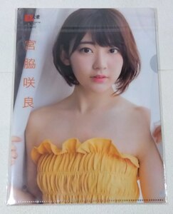 宮脇咲良　クリアファイル2　HKT48 AKB48　非売品