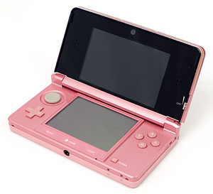 【中古】任天堂 ニンテンドー3DS ミスティピンク CTR-S-PAAA 本体のみ 訳あり [管理:1350004129]