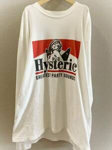 (入手困難) HYSTERIC GLAMOUR ギターガール　ロンT ヒステリックグラマー 