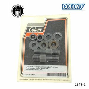 ラゲッジ キャリア フェンダー マウント スタッド ハーレーダビッドソン LUGGAGE CARRIER FENDER MOUNT STUDS 2347-2 colony コロニー