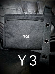 美品 アディダス adidas y3 ヨウジヤマモト Yohji Yamamoto バッグ　ショルダーバッグ　サコッシュ　ポーチ　ボディバッグ　ユニセックス