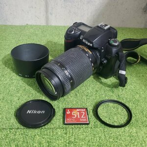 Nikon/ニコン nikon d70s デジタル一眼レフカメラ af nikkor 70-300mm 1:4-5.6d s0298