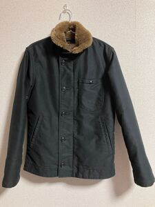 LEE ナノユニバース　ジャケット/N-1/ミリタリージャケット/LB0063/裏地ファー/outerwear S size