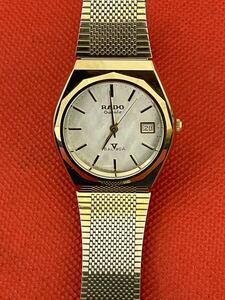 ラドーRado メンズクォーツ腕時計ジャンク品管理番号1-A83