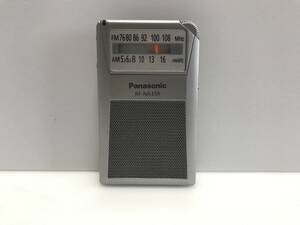 Panasonic　FM/AMポケットラジオ　RF-NA35R　ジャンクRT-3733