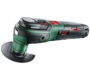 【中古】 ボッシュ (BOSCH) 10.8V コードレスマルチツール (カットソー) (2.0Ahバッテリー1個・充電