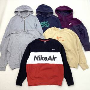 ■ NIKE ナイキ メンズ パーカー スウェットなど 6点 まとめ商品 サイズMIX 中古卸 3.42kg