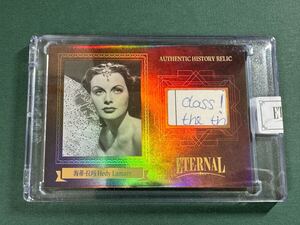 99枚限定 2024 Eternal Cuts Hedy Lamarr ヘディ・ラマー 手書部分 レリックカード Relic Card