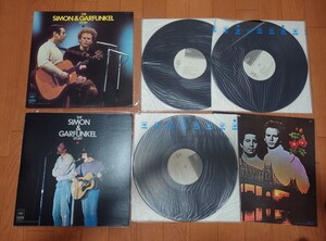 ★サイモンとガーファンクルの世界★The Simon & Garfunkel Story★ポスター★Poster★見本盤★PROMO★SAMPLE★外カバー茶シミあり★中古LP