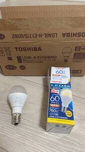 お得！LDA6L-H-E17/S/60W2 LED電球 東芝 10個セット