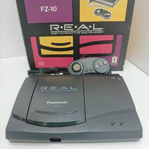 1t7327d2r FZ-10 R.E.A.L 3DO インタラクティブプレーヤーPanasonic/パナソニック レトロゲーム/レア/テレビゲーム コントローラ―付き