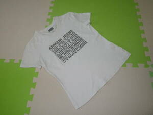 ☆ AＪ ＡＲＭＡＮＩ ＪＥＡＮＳ Ｔシャツ★サイズ４０★管理NO.63